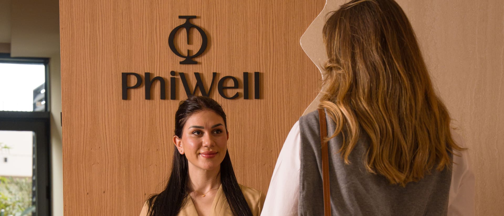The entrance of the Phiwell studio in Tirana